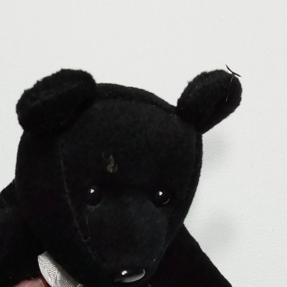 1998 Salvino's Bammers Black Tuxedo #19 Juan Gonzalez Beanie Bear - Picture 4 of 7